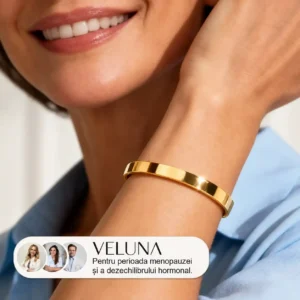 Veluna™ – brățară magnetică pentru menopauză, echilibru hormonal și o stare de bine zi de zi